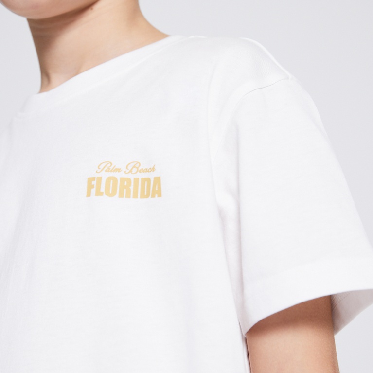 Printed tee "Thomas star" White 2
